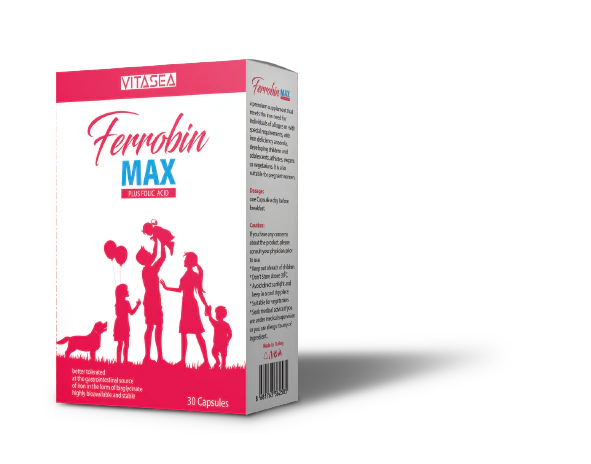 Vitasea Ferrobin Max + Folic Acid