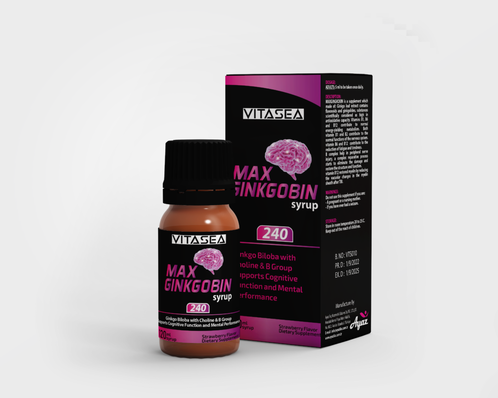 Vitasea Max Ginkgobin 240 Syrup