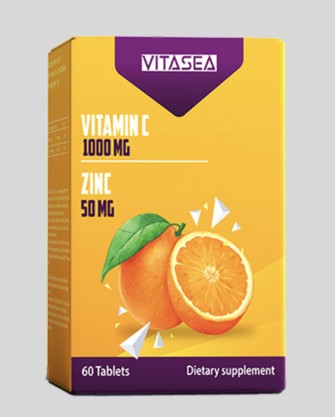 Vitasea Vitamin C 1000 mg + Zinc 50 mg