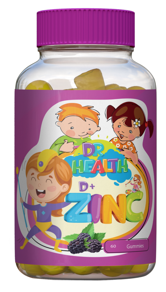 Dr Health D+ Zinc Gummies