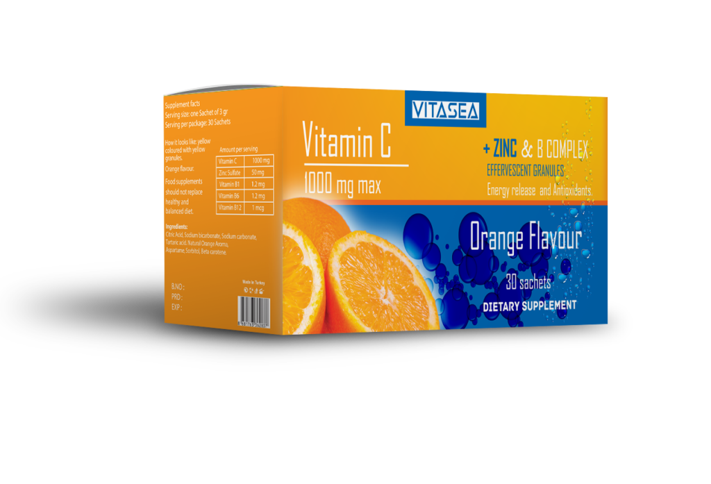 Vitasea Vitamin C 1000 mg + Zinc & B Complex