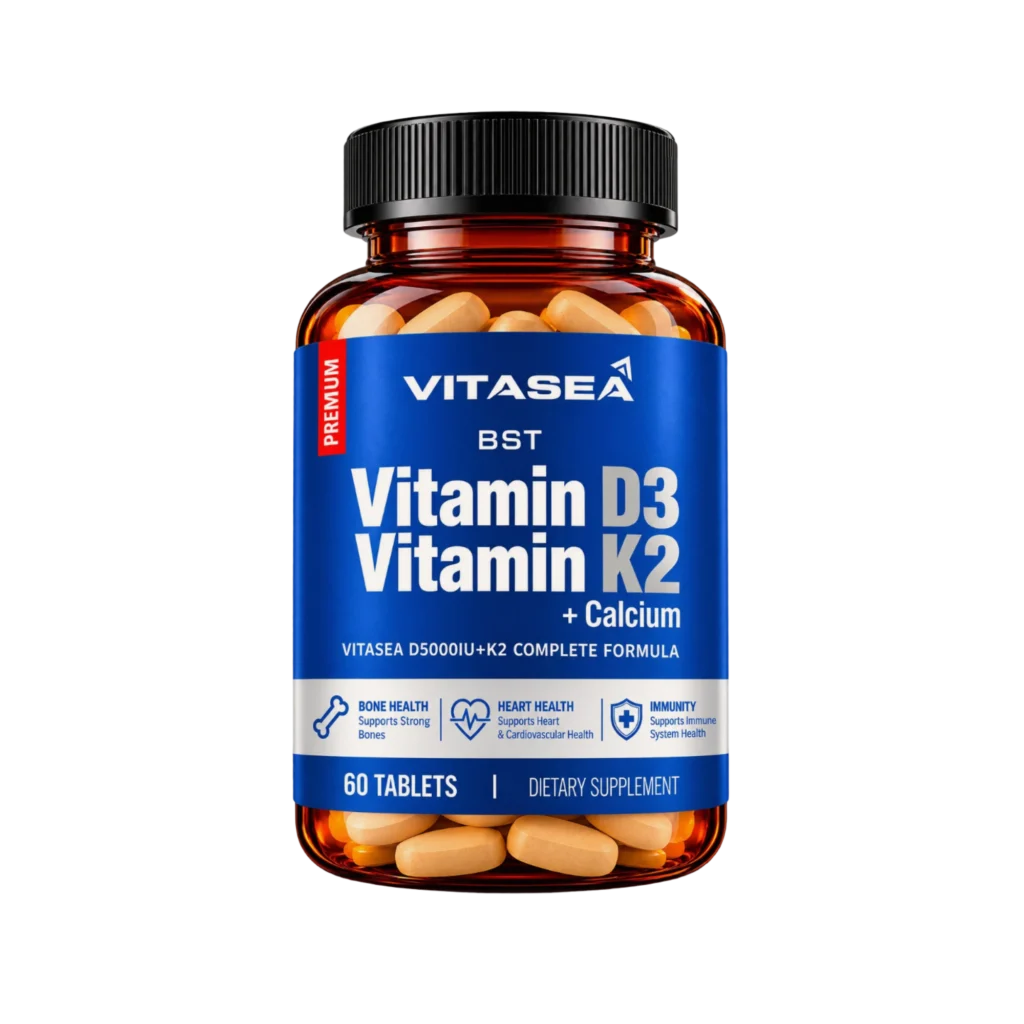 VITASEA Vitamin D3 + K2 + Calcium
