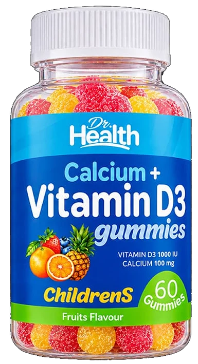 Dr. Health Children's Calcium + Vitamin D3 Gummies