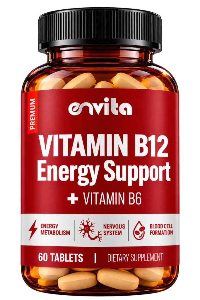 ENVITA Vitamin B12 Energy Support + B6